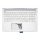 HP Pavilion 15-CD000, 15Z-CD000, 15T-CC100 gyári új ezüst-kék olasz háttér-világításos billentyűzet modul (928440-061)