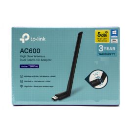   TP-LINK Archer T2U Plus (AC600) 200+433Mbps Dual Band USB WiFi adapter forgatható antennával