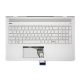 HP Pavilion 15-CC500 ezüst bolgár / bulgár Laptop billentyűzet