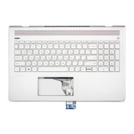   HP Pavilion 15-CC6 ezüst bolgár / bulgár Laptop billentyűzet
