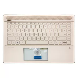 HP Pavilion 14-CE000 arany UK angol Laptop billentyűzet