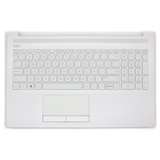 HP 15 15-db00 fehér japán Laptop billentyűzet