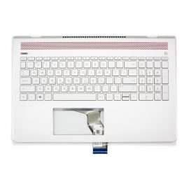 HP Pavilion 15-CC5 ezüst görög Laptop billentyűzet