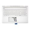 HP Pavilion 15-CC5 ezüst cseh/szlovák Laptop billentyűzet