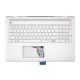 HP Pavilion 15T-CC5 ezüst cseh/szlovák Laptop billentyűzet