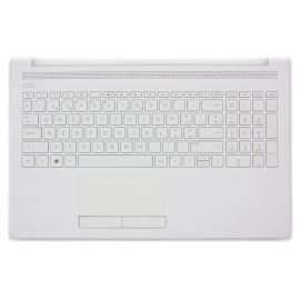 HP 15 15Z-DB100 fehér svájci Laptop billentyűzet