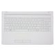 HP 15 15Z-DB100 fehér arab angol Laptop billentyűzet