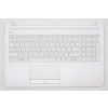HP 15 15-da00 fehér török Laptop billentyűzet