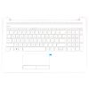 HP 15 15T-DA100 fehér román Laptop billentyűzet