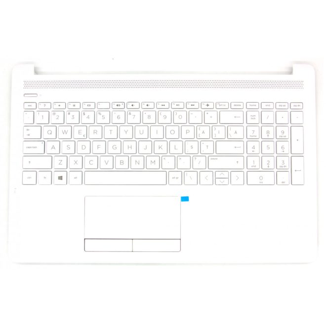 HP 15 15T-DA100 fehér román Laptop billentyűzet