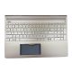 HP Pavilion 15-ck0 gyári új ezüst román háttér-világításos billentyűzet modul (L01924-271)