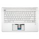 HP Pavilion 14-CE2000 ezüst norvég Laptop billentyűzet