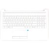 HP 15 15g-dr00 fehér szlovén Laptop billentyűzet