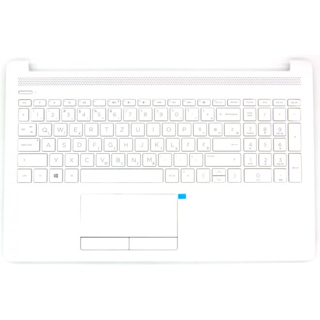 HP 15 15g-dr00 fehér szlovén Laptop billentyűzet