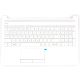 HP 15 15Z-DB100 fehér szlovén Laptop billentyűzet