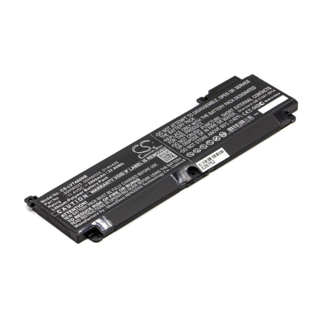 Lenovo ThinkPad T470s Laptop akkumulátor, új, gyárival megegyező minőségű helyettesítő, 3 cellás (2000mAh)