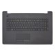 HP 17 17Z-ak000 fekete UK angol Laptop billentyűzet