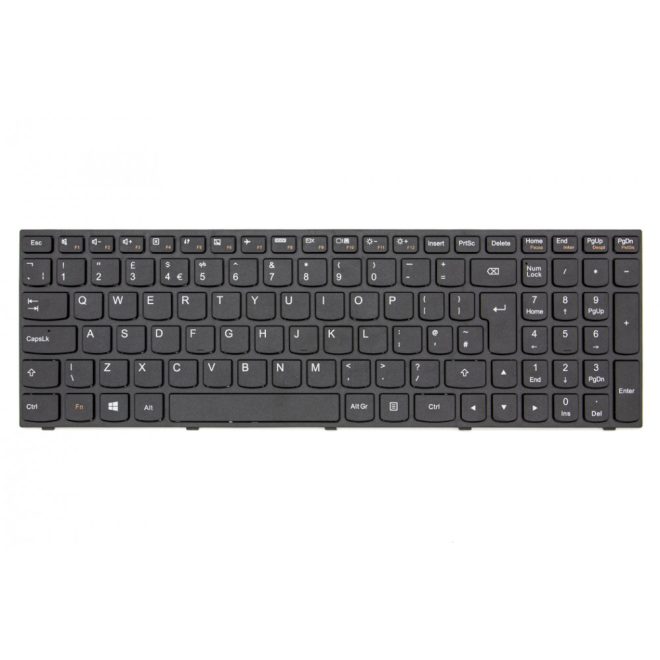 Lenovo IdeaPad G50-70 fekete UK angol Laptop billentyűzet