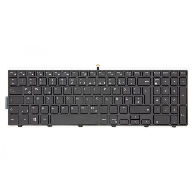 Dell Vostro 3558 fekete német  Laptop billentyűzet