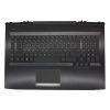 HP Omen 17-an123TX fekete francia Laptop billentyűzet