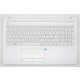 HP 15 15T-DB000 fehér holland Laptop billentyűzet