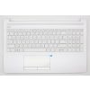 HP 15 15-da02 fehér cseh/szlovák Laptop billentyűzet