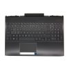 HP Omen 15-DC100 fekete-fehér belga Laptop billentyűzet
