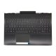 HP Omen 15-DC000, 15-DC100, 15T-DC000, 15T-DC100 gyári új belga fekete-fehér háttér-világításos billentyűzet modul touchpaddal (L32775-A41)