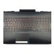 HP Omen 15T-DC100 fekete-piros török Laptop billentyűzet