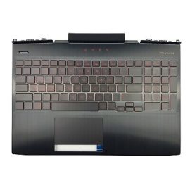 HP Omen 15T-DC000 fekete-piros görög Laptop billentyűzet