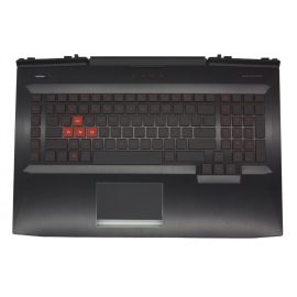 HP Omen 17-AN105X fekete-piros román Laptop billentyűzet