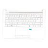  HP 14Z-DK000,14-CF000,14-DF000 sorozathoz gyári új cseh  fehér billentyűzet modul (L24820-FL1)