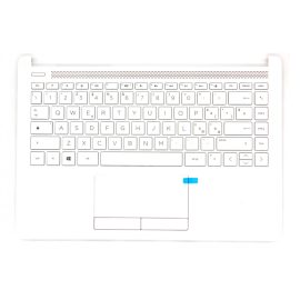    HP 14Z-DK000,14-CF000,14-DF000 sorozathoz gyári új olasz fehér billentyűzet modul (L24820-061)