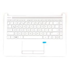    HP 14Z-DK000,14-CF000,14-DF000 sorozathoz gyári új török fehér billentyűzet modul (L24820-141)