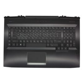   HP Omen 17-an113TX fekete-fehér bolgár / bulgár Laptop billentyűzet
