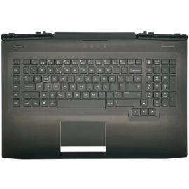   HP Omen 17-an108TX fekete-fehér svéd/finn Laptop billentyűzet