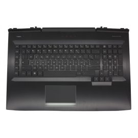   HP Omen 17-an114TX fekete-fehér francia Laptop billentyűzet