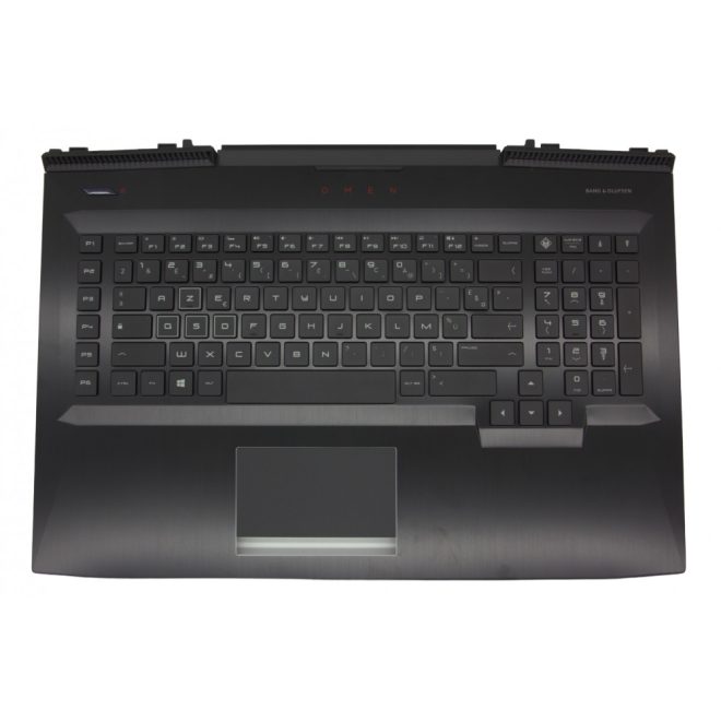 HP Omen 17-an123TX fekete-fehér francia Laptop billentyűzet