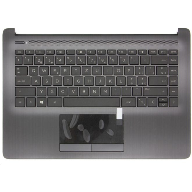 HP 14 14-ck000 fekete görög Laptop billentyűzet