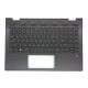HP Pavilion X360 14-CD000 fekete-kék UK angol Laptop billentyűzet