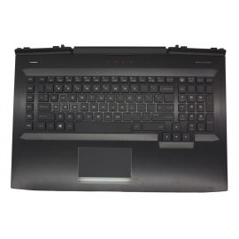   HP Omen 17-an106TX fekete-fehér US angol Laptop billentyűzet