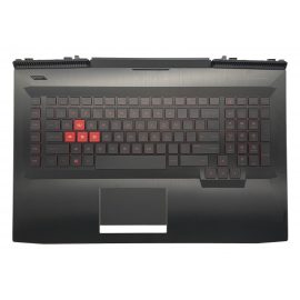 HP Omen 17T-AN000 fekete-piros héber Laptop billentyűzet