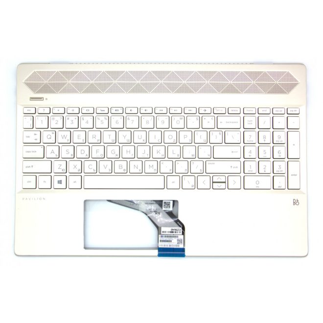 HP Pavilion 15-CS0 arany bolgár / bulgár Laptop billentyűzet
