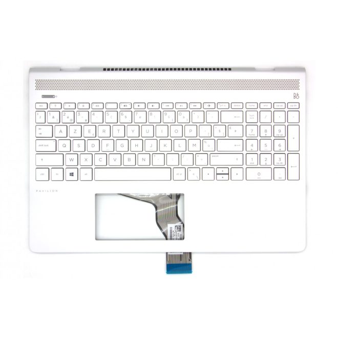 HP Pavilion 15-ck0 gyári új belga ezüst billentyűzet modul (L01928-A41)