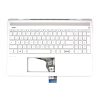 HP Pavilion 15-CK0 ezüst olasz Laptop billentyűzet