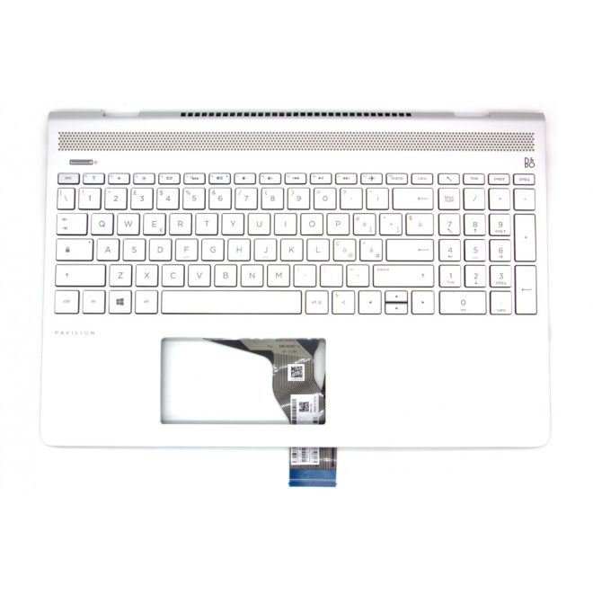 HP Pavilion 15-CK0 ezüst olasz Laptop billentyűzet