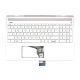 HP Pavilion 15-CK0 ezüst olasz Laptop billentyűzet