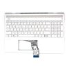 HP Pavilion 15-CK0 ezüst portugál Laptop billentyűzet