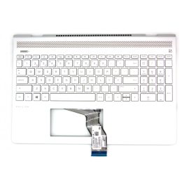 HP Pavilion 15-CK0 ezüst portugál Laptop billentyűzet