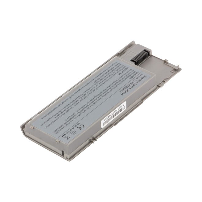 Dell Latitude D631 Laptop akkumulátor, új, gyárival megegyező minőségű helyettesítő, 6 cellás (4400mAh)
